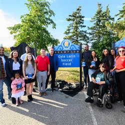 Park Naming Ceremony - Cyle Larin Soccer Field